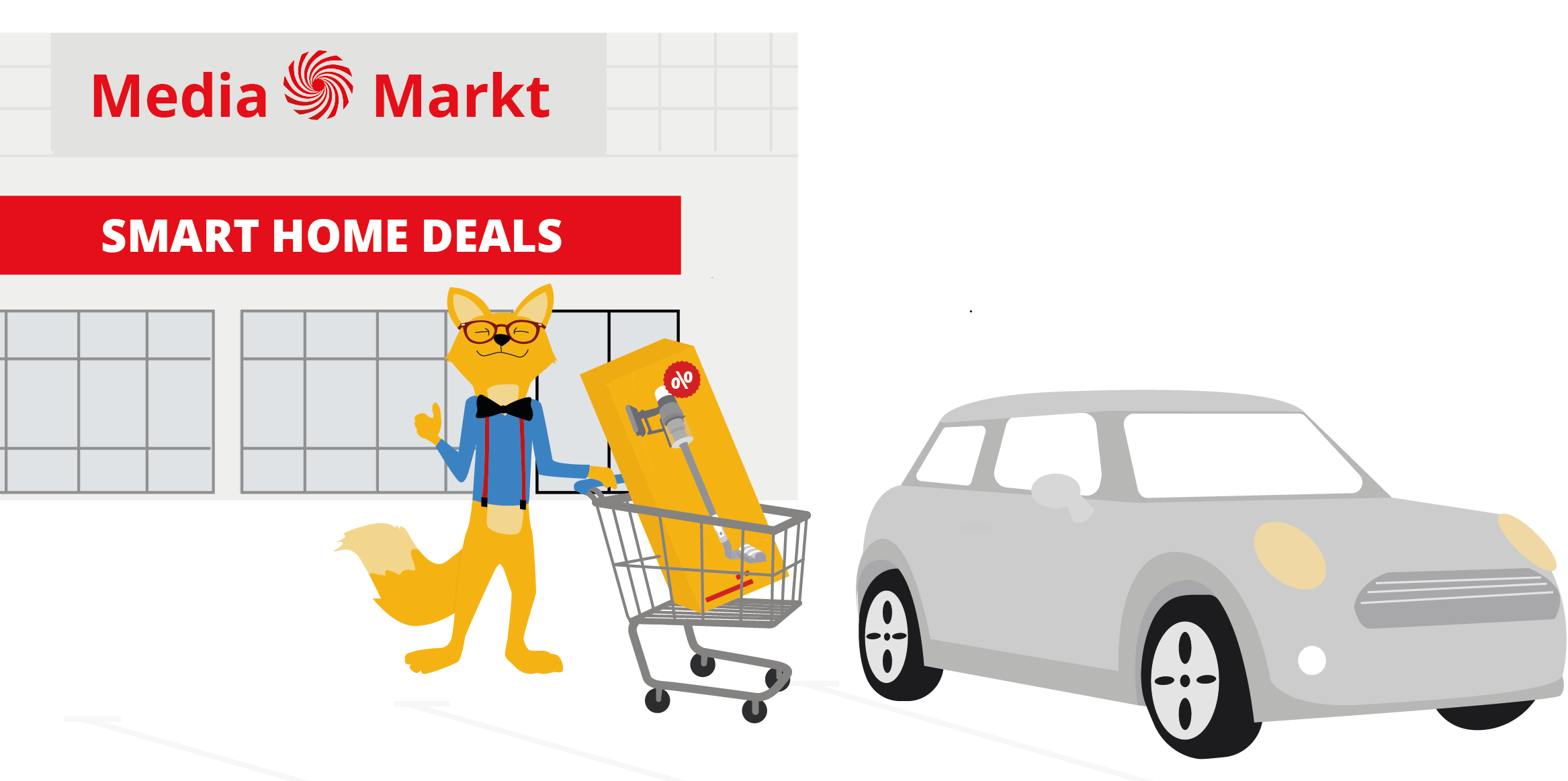 Man sieht eine Media Markt Filiale